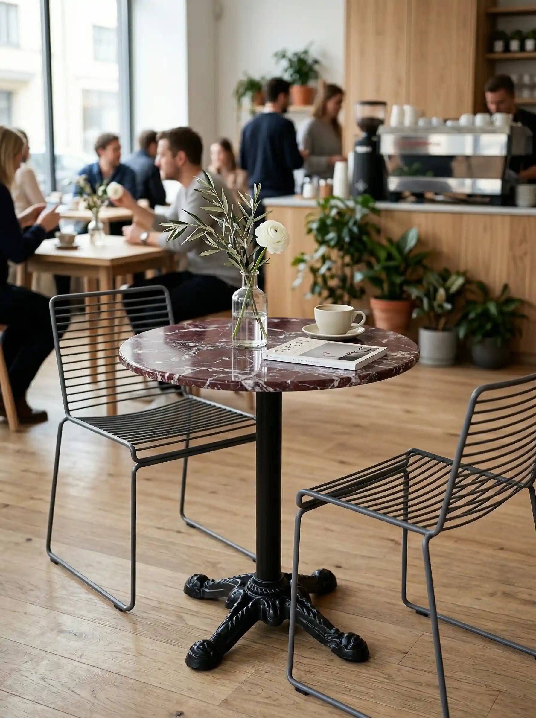 Kafe Döküm Tabanlı Eko Masa Ayağı E2122
