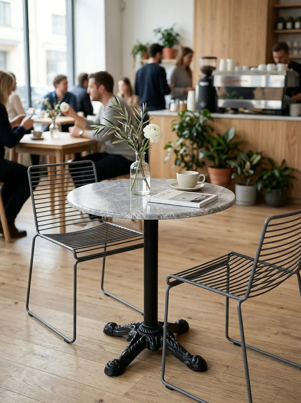 Kafe Döküm Tabanlı Eko Masa Ayağı E2122