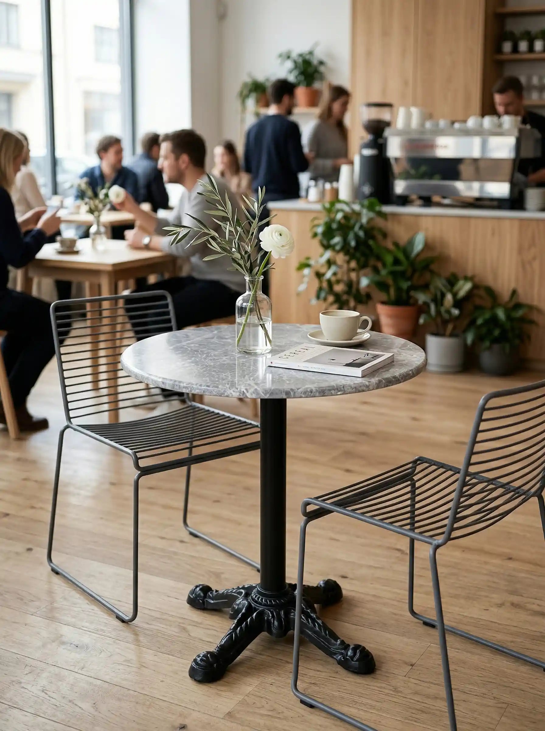 Kafe Döküm Tabanlı Eko Masa Ayağı E2122