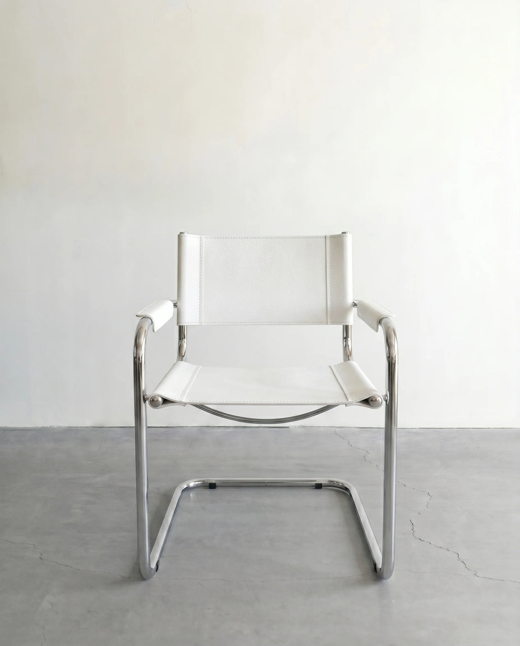 S34 Beyaz Metal Sandalye