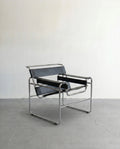 Wassily Siyah Metal Berjer