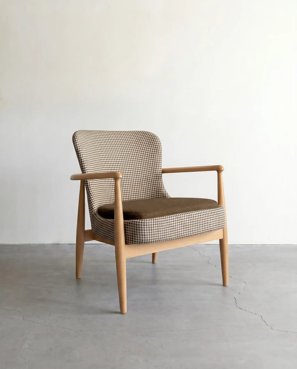 Sunlight Mid-century Ahşap Berjer